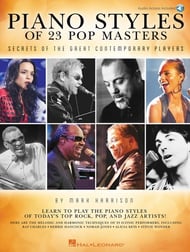 Piano Styles of 23 Pop Masters piano sheet music cover